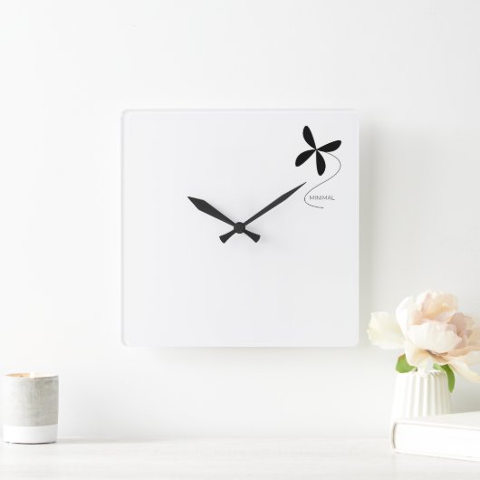 Minimale und moderne Uhr (Zuhause)