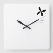 Minimale und moderne Uhr (Vorderseite)