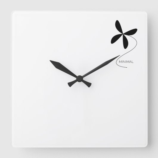 Minimale und moderne Uhr (Vorderseite)