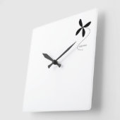 Minimale und moderne Uhr (Winkel)