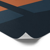 Minimale und natürliche Wand Poster (Ecke)