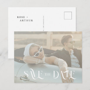 Minimale und schicke Save The Date Einladung