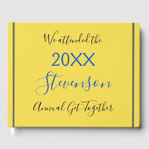 Minimale und Schlichte Ansammlung Gästebuch