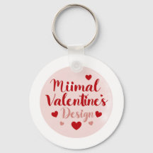 Minimale Valentinstag-Liebe-Typografie-Design | R