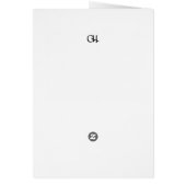 Minimale Verletzungen Urlaubskarten (Hinten)