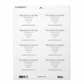 Minimale Versandoptionen für Kleinunternehmen (Vorne)