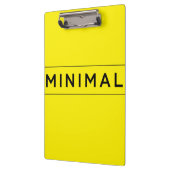 Minimale Vibes Klemmbrett (Links)
