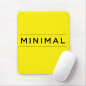 Minimale Vibes Mousepad (Mit Mouse)