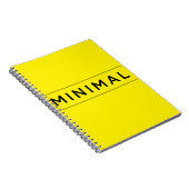 Minimale Vibes Notizblock (Rechte Seite)