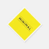 Minimale Vibes Serviette (Ecke)