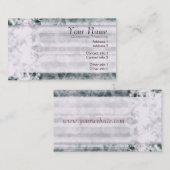 Minimale Visitenkarte (Vorne/Hinten)