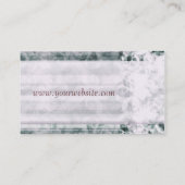 Minimale Visitenkarte (Rückseite)