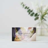 Minimale Visitenkarte für Fotografen (Stehend Vorderseite)