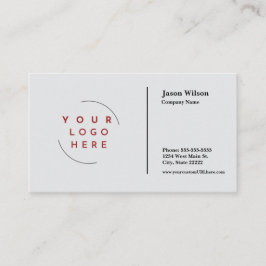 Minimale Visitenkarte für kundenspezifische Logos