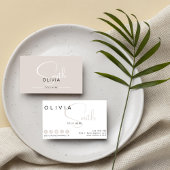 Minimale Visitenkarte für Visitenkarten