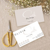 Minimale Visitenkarte für Visitenkarten