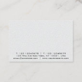 minimale Visitenkarte für Whitepaper (Rückseite)