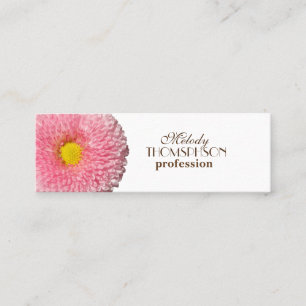 Minimale Visitenkarten Mini Visitenkarte