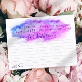 Minimale Wasserfarbe Gemeinsame Speicherkarte