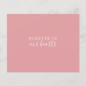 Minimale Wasserfarbe Gemeinsame Speicherkarte (Rückseite)