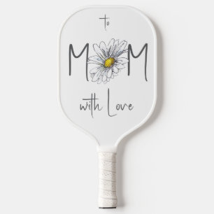 Minimale Wasserfarben-Gasteria-Mutter, genannt Mut Pickleball Schläger