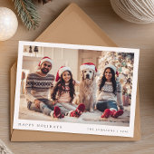 Minimale Weihnachten | Modernes Familienportrait G