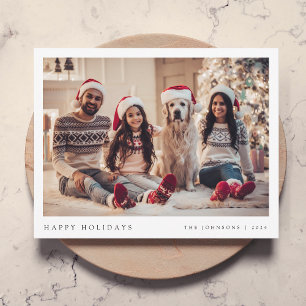 Minimale Weihnachten   Modernes Familienportrait G