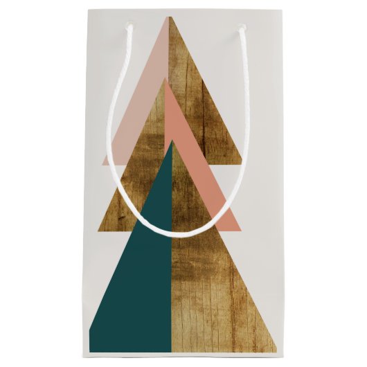 Minimale Weihnachtsbaum-Geschenktasche Kleine Geschenktüte (Vorderseite)