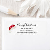 Minimale Weihnachtsmannmütze Niedlich Whimsical We (Insitu)