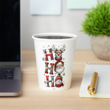 Minimale Weihnachtstasse | Line Art Baum | KaliraA