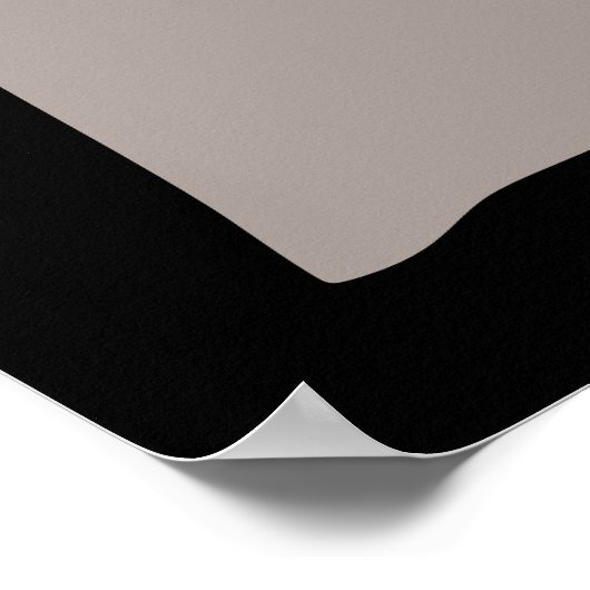 minimale Weiße Linie zeichnend abstraktes Plakat (Ecke)