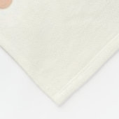 Minimale Winterpunktmuster, weiche gemütliche Neut Fleecedecke (Ecke)