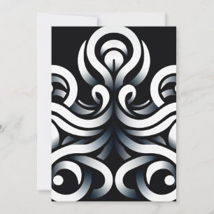 Minimale Zen Heilige Geometrische Mandala-Abstrakt Feiertagskarte