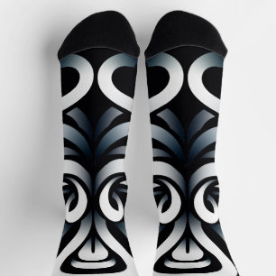 Minimale Zen Heilige Geometrische Mandala-Abstrakt Socken