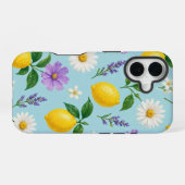 Minimale Zitronen-Blumen-Handyhülle iPhone 16 Hülle (Rückseite (Horizontal))