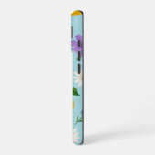Minimale Zitronen-Blumen-Handyhülle iPhone 16 Hülle (Linke Seite)