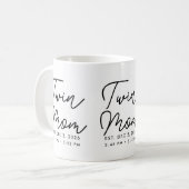 Minimale Zwilling-Mutter Etabliert Neues Mutter-Ge Kaffeetasse (Vorderseite Links)