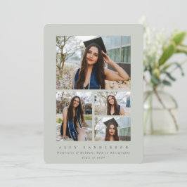 Minimaler Abschluss für den grünen Rahmen 4 Foto Ankündigung