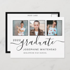 Minimaler Abschluss für FotoCollage Postkarte