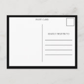 Minimaler Abschluss für FotoCollage Postkarte (Rückseite)