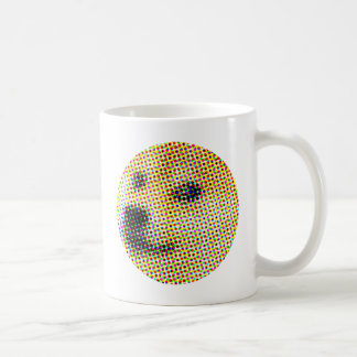 Minimaler/abstrakter Doge Kaffeetasse