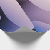 Minimaler abstrakter Spotup-Hintergrund. Blau und Geschenkpapier (Ecke)