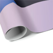 Minimaler abstrakter Spotup-Hintergrund. Blau und Geschenkpapier (Rolleneckpunkt)