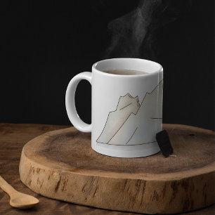 Minimaler Arktischer Gletscher Kaffeetasse