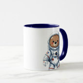 Minimaler Astronaut-Teddy Tasse (VorderseiteRechts)