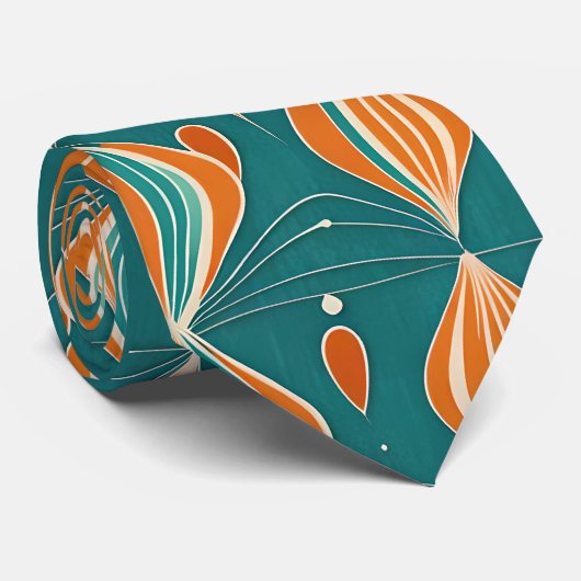 Minimaler Atomtropfenentwurf Krawatte (Gerollt)