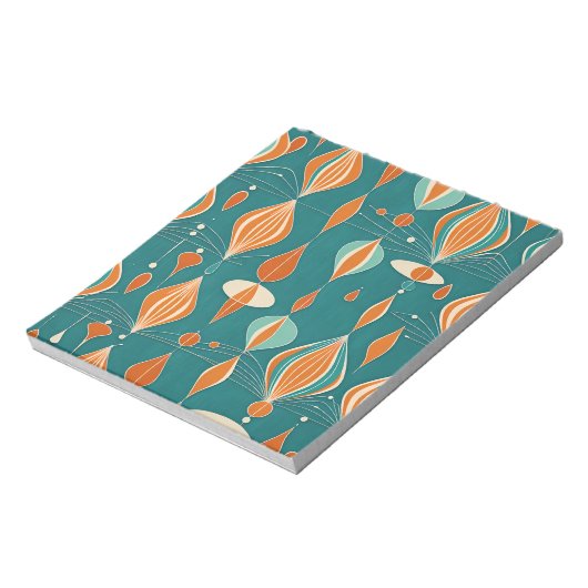 Minimaler Atomtropfenentwurf Notizblock (Rotiert)