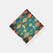 Minimaler Atomtropfenentwurf Serviette (Ecke)