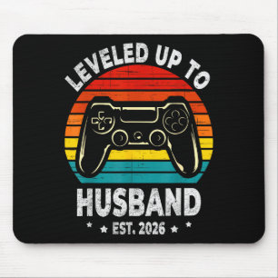 Minimaler Aufgewerteter Ehemann Est 2026 Mousepad