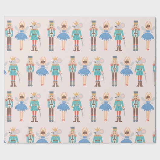 Minimaler Ballett-Minimalwert modern Geschenkpapier (Flach)